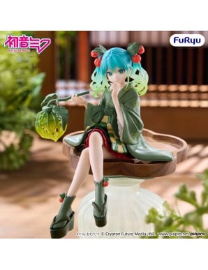Furyu Noodle Stopper Vocaloid Hatsune Miku Flower Fairy Winter Cherry Green Color Version