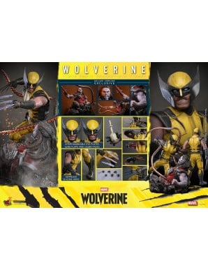 Hot Toys Videogame Masterpiece Marvel’s Wolverine Wolverine 1/6 Scale Collectible Figure Deluxe Version
