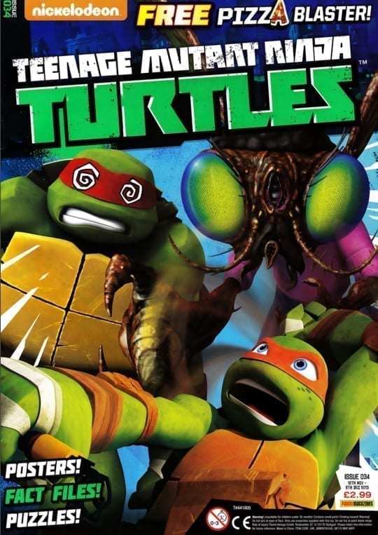 TEENAGE MUTANT NINJA TURTLES MAGAZINE 34 TARTARUGHE NINJA 34