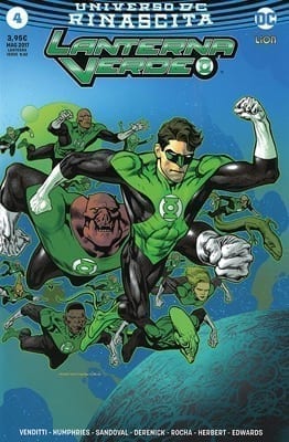 LANTERNA VERDE RINASCITA (2016) 4 PRIMA RISTAMPA