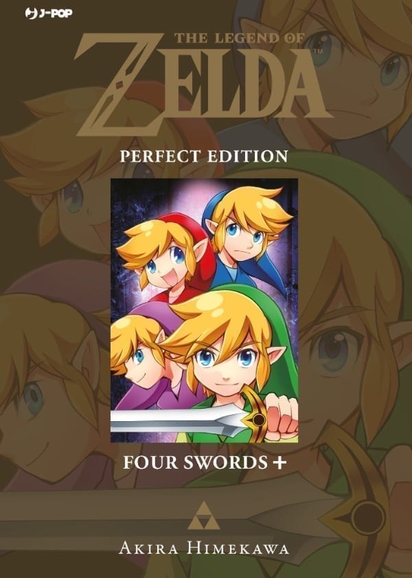 THE LEGEND OF ZELDA PERFECT EDITION 5 FOUR SWORDS 1 E 2