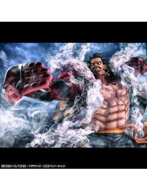 Megahouse P.O.P. Portrait of Pirates One Piece SA-Maximum Monkey D. Luffy Gear 4th Boundman 10th Anniversary Limited Edition