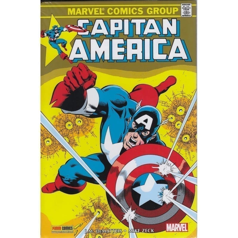 CAPITAN AMERICA DI J.M. DEMATTEIS & MIKE ZECK MARVEL OMNIBUS