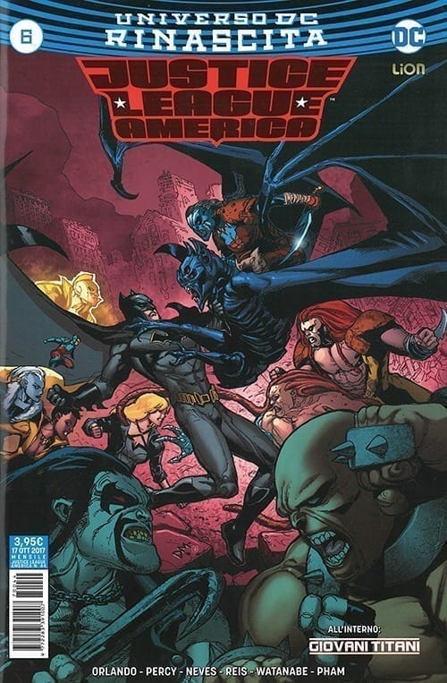 JUSTICE LEAGUE AMERICA RINASCITA 6