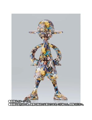 Bandai One Piece Luffy’s ArtCanvas 20th Anniversary 1/8 Scale Figure