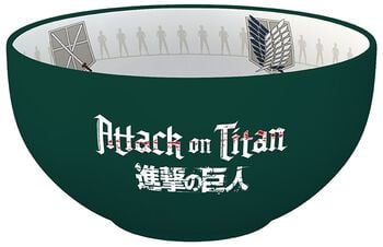 Attack On Titan emblem | Ciotola | verde | Attack On Titan