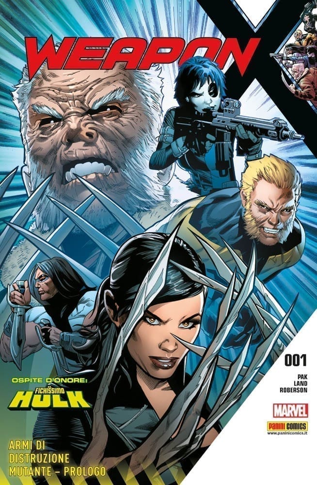 WEAPON X 1 ARMI DI DISTRUZIONE MUTANTE – PROLOGO