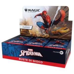Magic The Gathering Marvel Spider-Man Display Play Booster (1 bustina) ITA