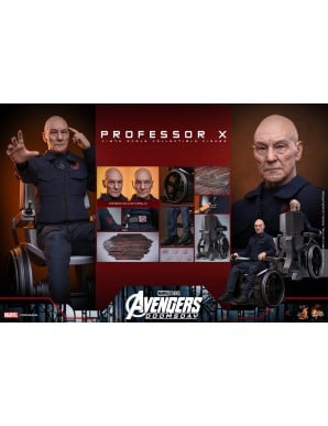 Hot Toys Movie Masterpiece Avengers: Doomsday Professor X 1/6 Scale Collectible Figure