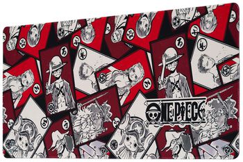 Characters | Desk Pad | rosso/nero/bianco | One Piece
