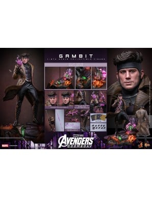 Hot Toys Movie Masterpiece Avengers: Doomsday Gambit 1/6 Scale Collectible Figure Deluxe Version