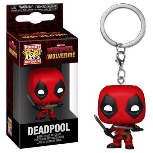 Portachiavi Marvel Deadpool POP! Vinyl Keychain Deadpool 4 cm