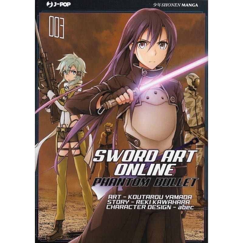 SWORD ART ONLINE – PHANTOM BULLET MANGA 3