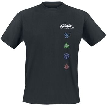 Symbols | T-Shirt | nero | Avatar – The Last Airbender