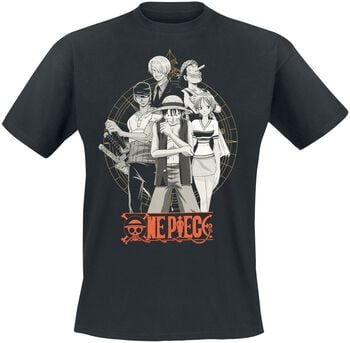 One Piece – Group | T-Shirt | nero | One Piece