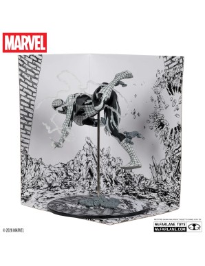 Mc Farlane Toys Marvel Comics Amazing Spider-Man 368 Spider-Man 1/10 Scale Statue Line Art version