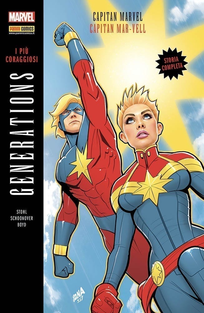 GENERATIONS 7 CAPITAN MARVEL & CAPITAN MAR-VELL