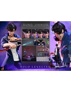Hot Toys Television Masterpiece Solo Leveling Sung Jinwoo 1/6 Scale Collectible Figure
