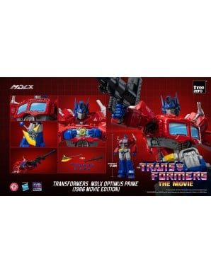 Threezero Transformers The Movie 40th Anniversary MDLX Articulated Figures Series Optimus Prime 1986 Movie Edition
