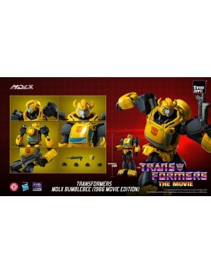 Threezero Transformers The Movie 40th Anniversary MDLX Articulated Figures Series Bumblebee 1986 Movie Edition