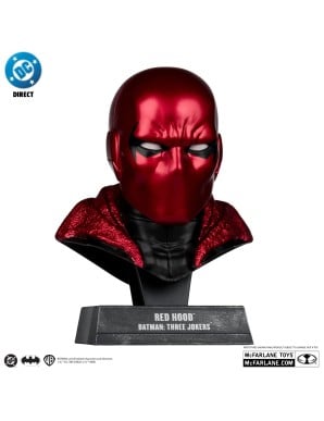 Mc Farlane Batman Three Jokers Red Hood Cowl 1/3 Scale Replica