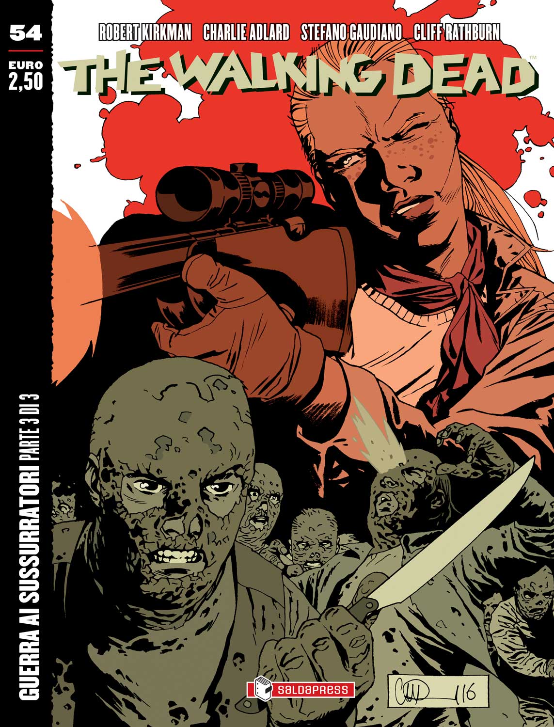 THE WALKING DEAD EDICOLA 54