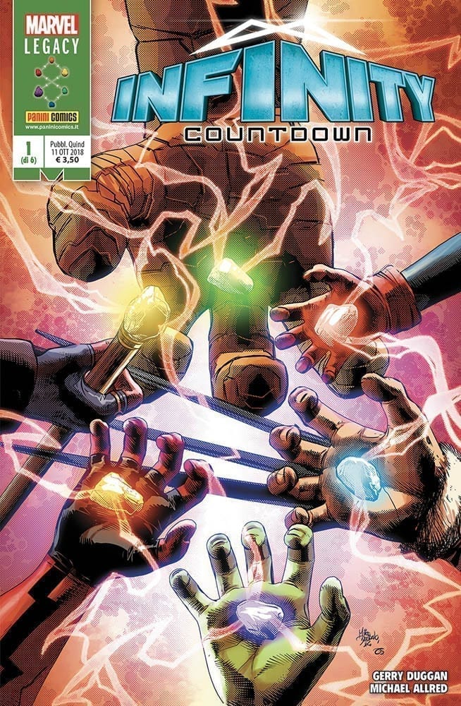 INFINITY COUNTDOWN 1 DI 6 MARVEL MINISERIE 204