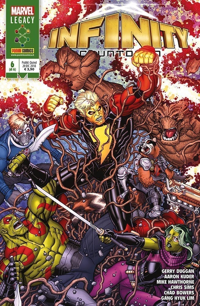 INFINITY COUNTDOWN 6 DI 6 MARVEL MINISERIE 209