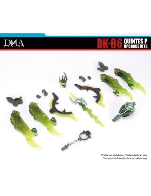 DNA Design DK-86 Upgrade Kits for Transformers Age of the Primes Deluxe Class Quintus Prime