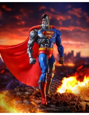 Mc Farlane DC Multiverse The Return of Superman Cyborg Superman Vault Collection