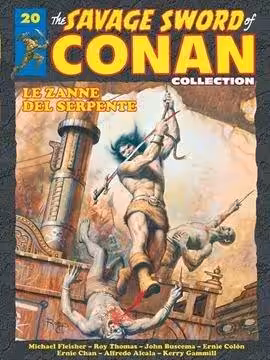 THE SAVAGE SWORD OF CONAN COLLECTION 20 – LE ZANNE DEL SERPENTE