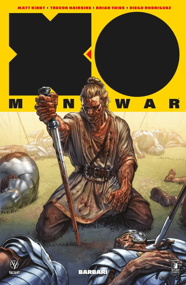 X-O MANOWAR NUOVA SERIE 5 BARBARI VALIANT COLLECTION 98