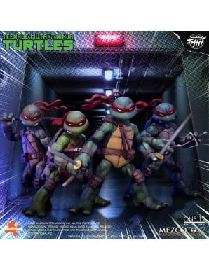 Mezco Toys The One 12 Collective Teenage Mutant Ninja Turtles (Comics) Action Figure Deluxe Boxed Set