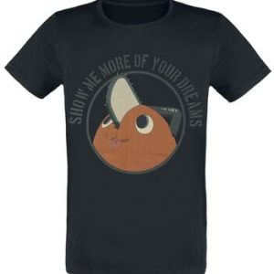 Pochita – Show me your dreams | T-Shirt | nero | Chainsaw Man