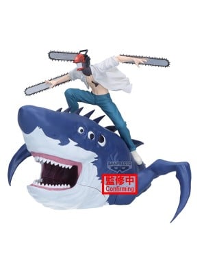 Banpresto Chainsaw Man The Movie: Reze Arc FigLife! Chainsaw Man & Beam