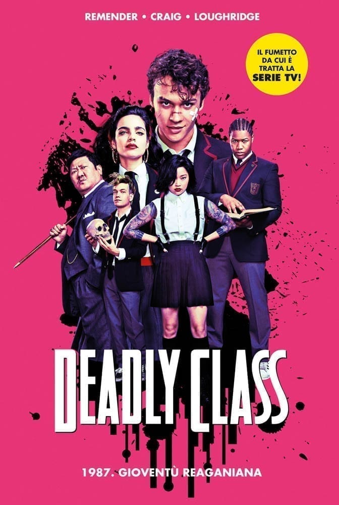 DEADLY CLASS 1 VARIANT 1978: REAGAN YOUTH – SOVRACOVER SERIE TV PANINI COMICS 100% HD