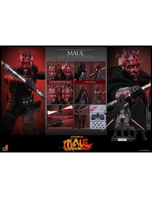 Hot Toys Television Masterpiece Star Wars: Maul Shadow Lord 1/6 Scale Collectible Figure