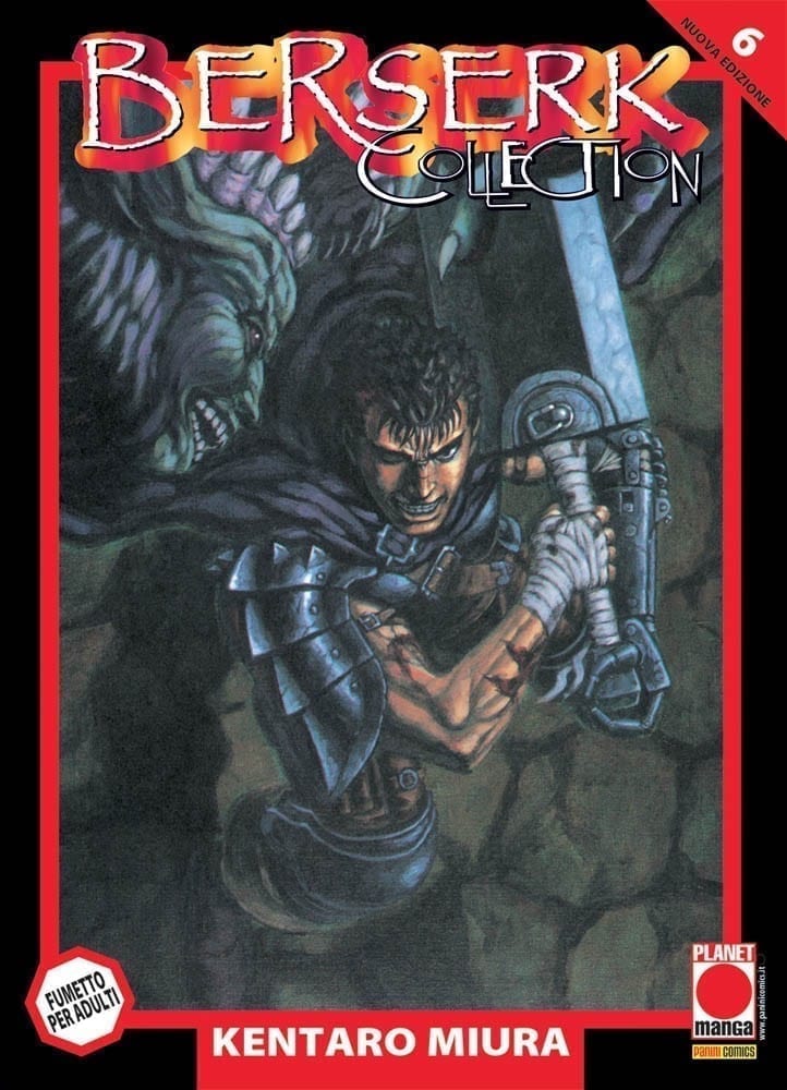 BERSERK COLLECTION SERIE NERA 6 QUARTA RISTAMPA