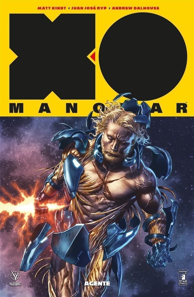 X-O MANOWAR NUOVA SERIE 6 AGENTE VALIANT COLLECTION 105