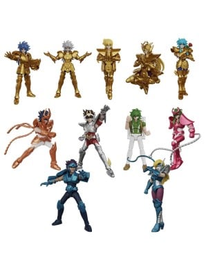 Blokees Saint Seiya Galaxy Version 04 Gold Zodiac Box of 9 Random Model Kits
