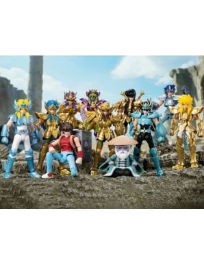 Blokees Saint Seiya Galaxy Version 02 The Legacy of the Gold Saints Box of 9 Random Model Kits
