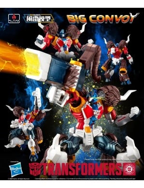 Flame Toys Model Kit Series Transformers Big Convoy
