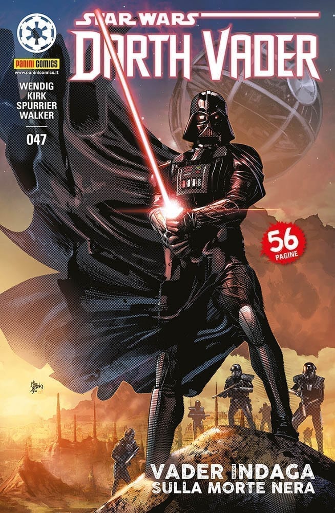 DARTH VADER (2017) 19 DI 39 PANINI DARK 47