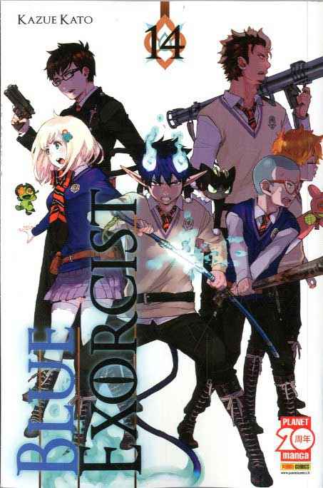BLUE EXORCIST 14 PRIMA RISTAMPA MANGA GRAPHIC NOVEL 102