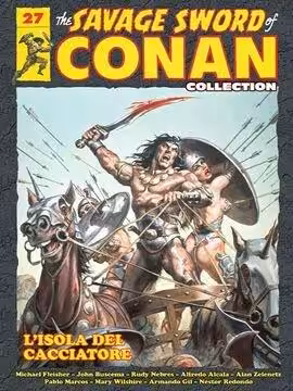 THE SAVAGE SWORD OF CONAN COLLECTION 27 – L’ISOLA DEL CACCIATORE
