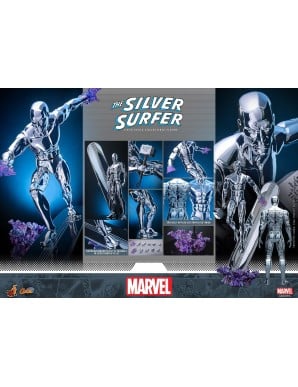 Hot Toys Marvel Comics Silver Surfer 1/6 Scale Collectible Figure