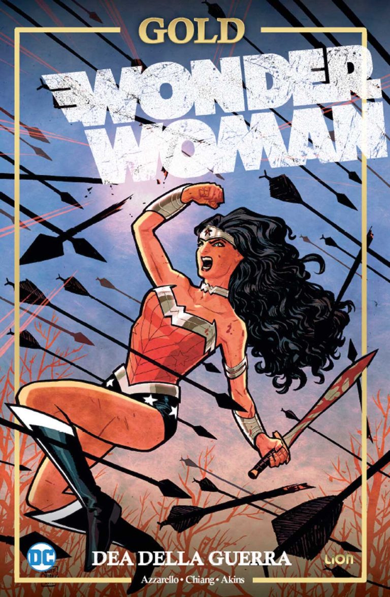 WONDER WOMAN DEA DELLA GUERRA dc gold