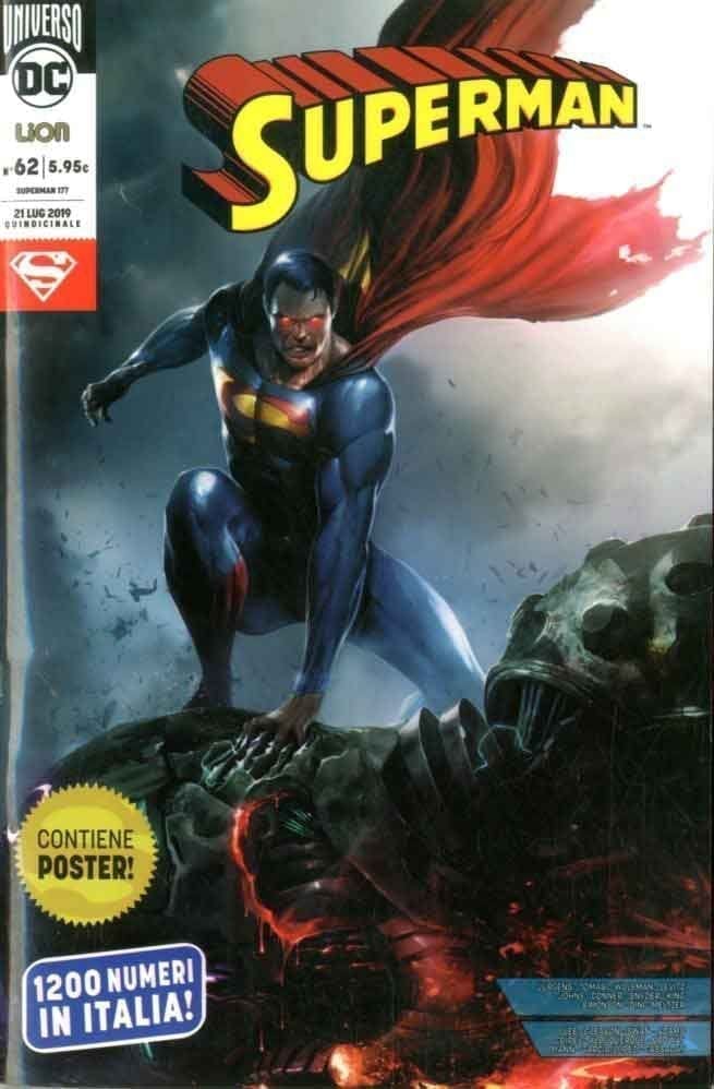 SUPERMAN RINASCITA 62 VARIANT MATTINA – ACTION COMICS 1000!