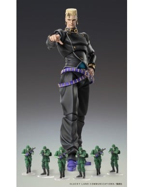 Medicos Super Action Statue JoJo’s Bizarre Adventure Diamond is Unbreakable Keicho Nijimura & Bad Company