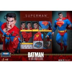 Hot Toys DC Comics Masterpiece Batman The Dark Knight Returns Superman 1/6 Scale Collectible Figure